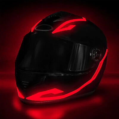 66 Red Helmet Lights - Image 2