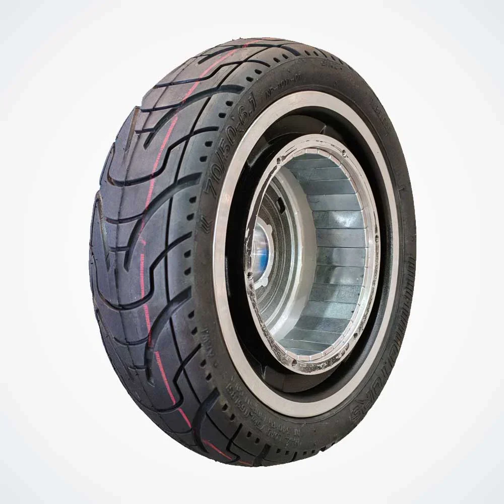70/50-6.1 Tubeless tire with coverplate and magnet ring
