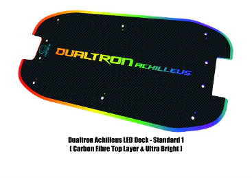 CarbonRevo Dualtron Achillues LED 3D Deck Cover - Image 2