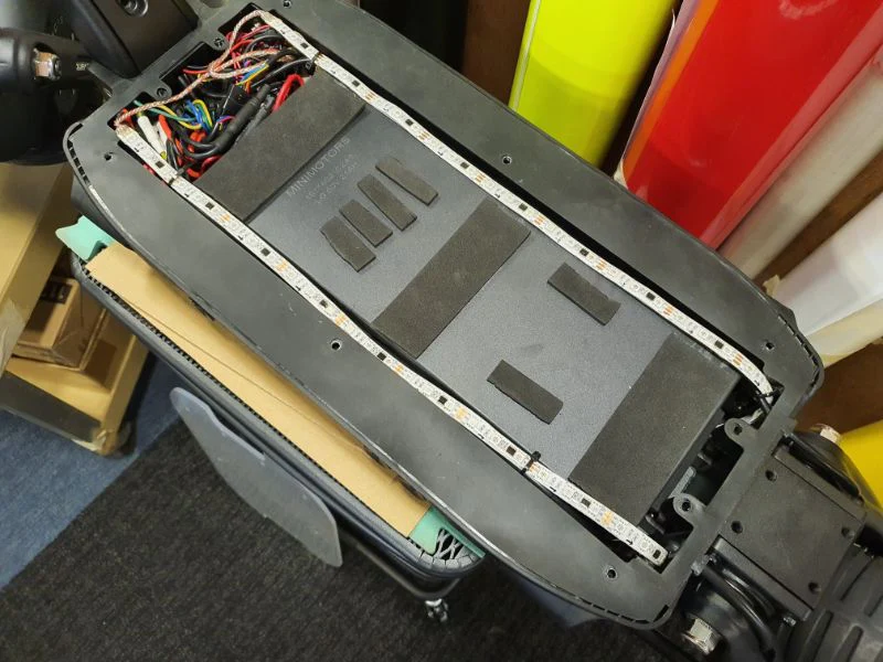 CarbonRevo Dualtron Eagle LED Deck Liner - Image 3