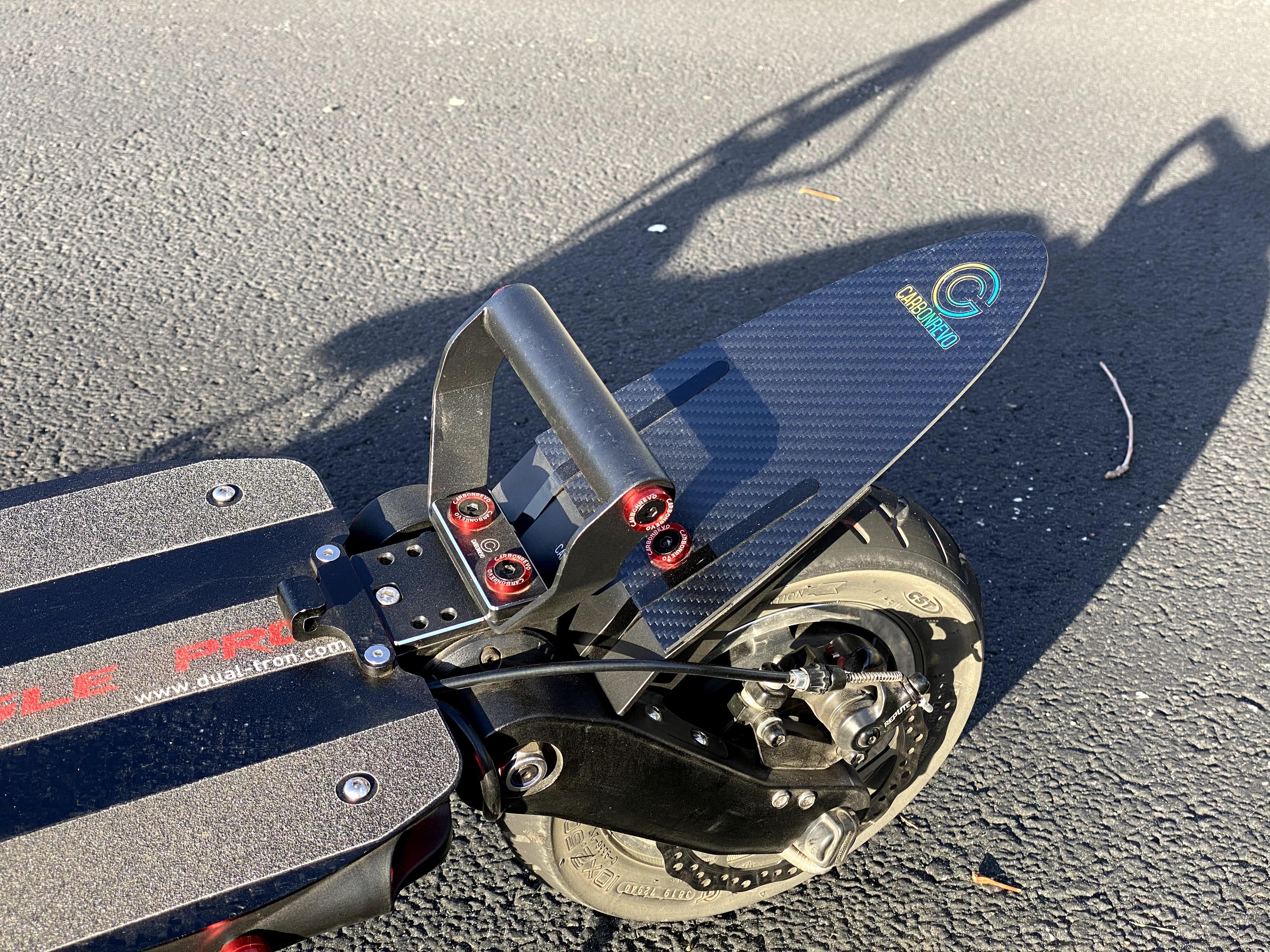 CarbonRevo Spider Eagle Carbon Fiber Rear Mudguard - Image 2