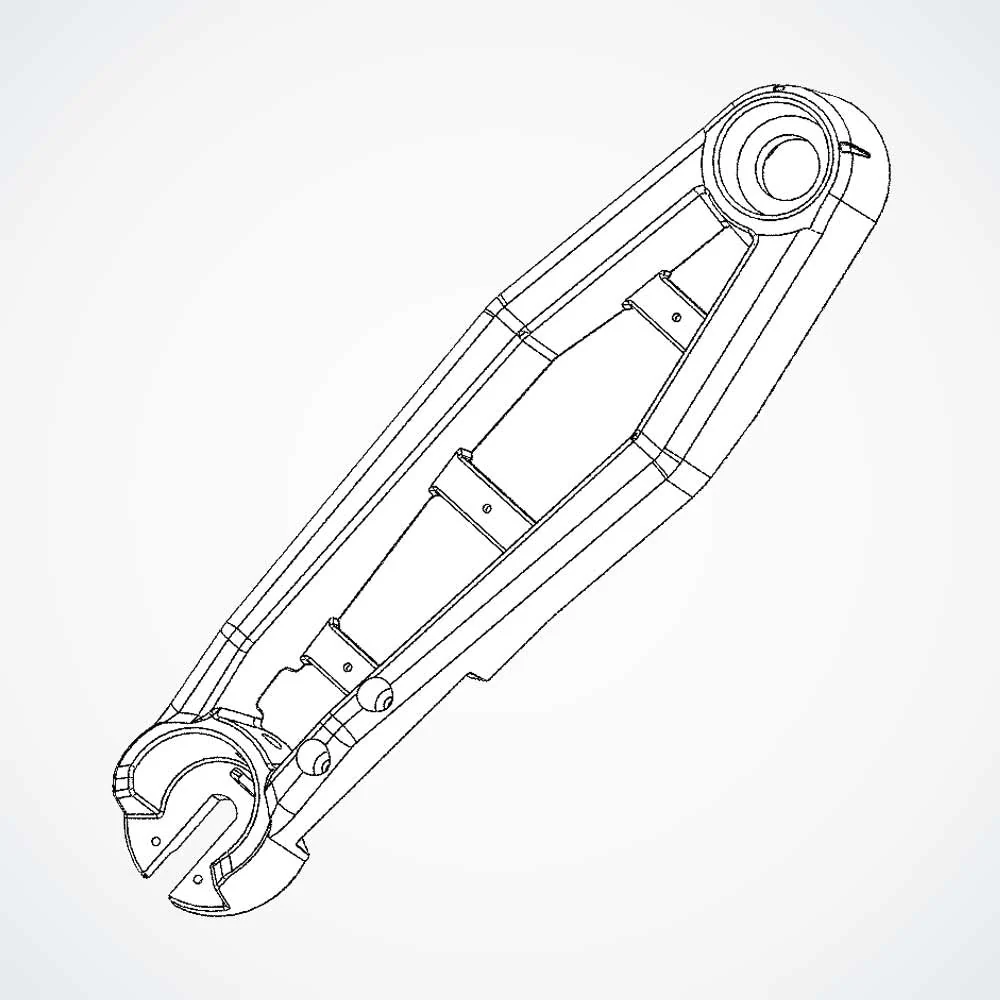 Dualtron City Suspension Arm, Front Right