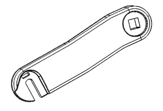 Dualtron Eagle Arm Front Non-Brakeside