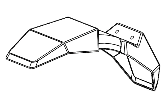 Dualtron Mini Front Mudguard