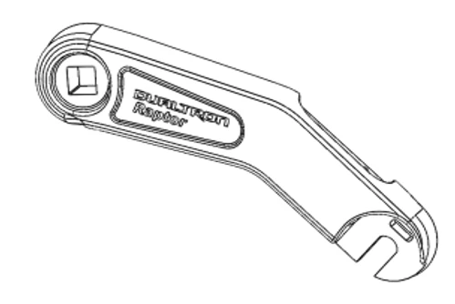 Dualtron Raptor Arm Rear Left