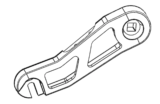 Dualtron Spider Arm Rear Non-Brakeside
