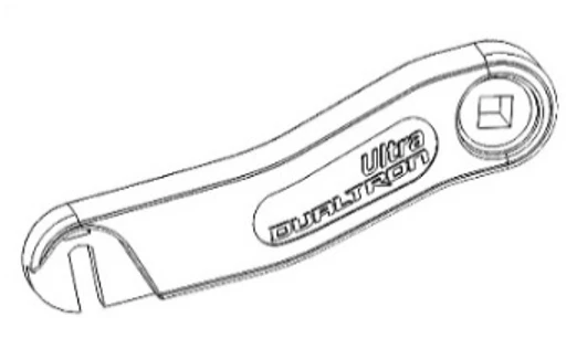 Dualtron Ultra Arm Front Non-Brakeside