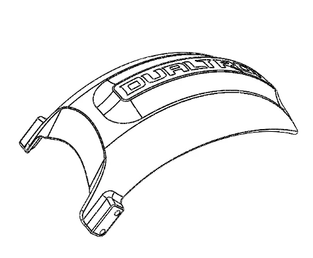 Dualtron Victor Rear Mudguard