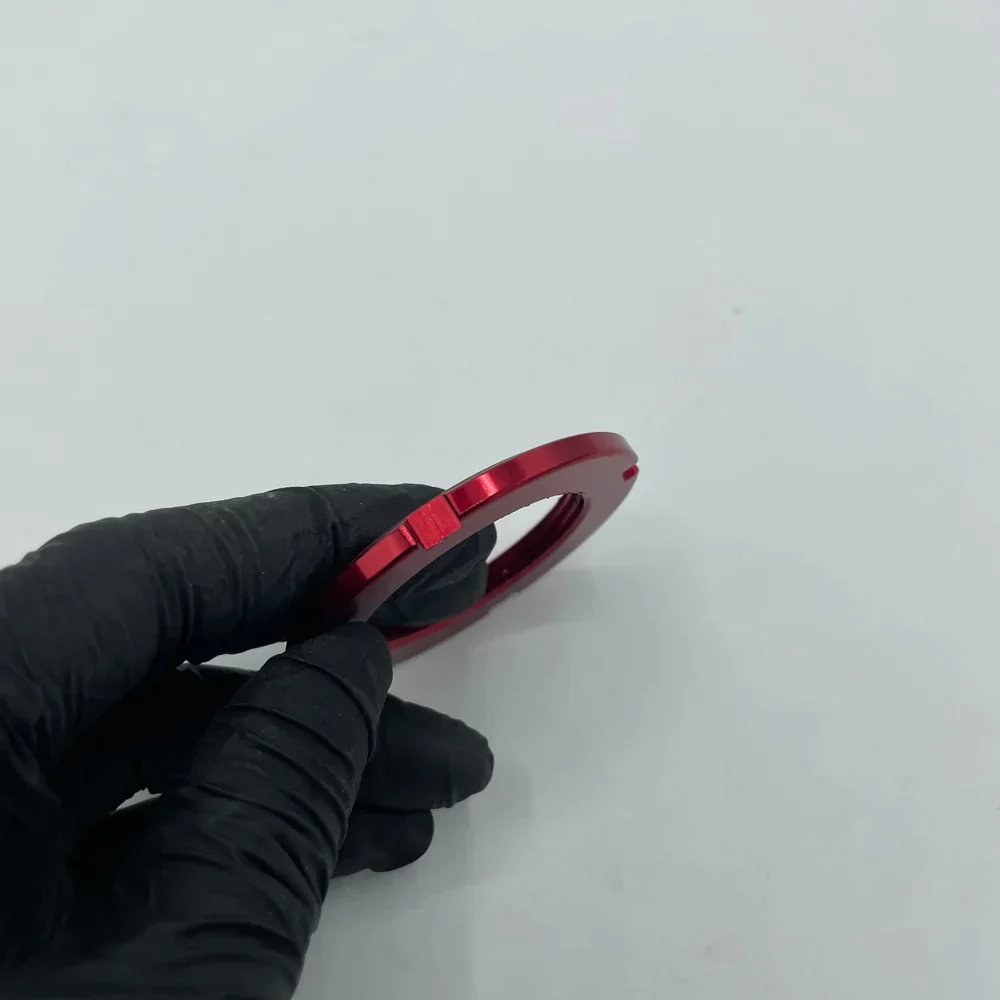 Minimotors 3 Thru Bolt Jamnut Red