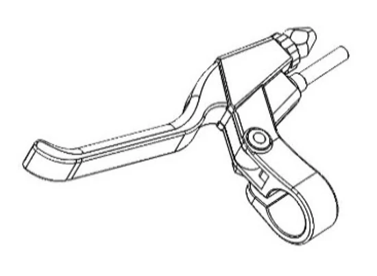 MiniMotors Mechanical Brake Lever Left