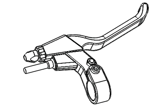 MiniMotors Mechanical Brake Lever Right