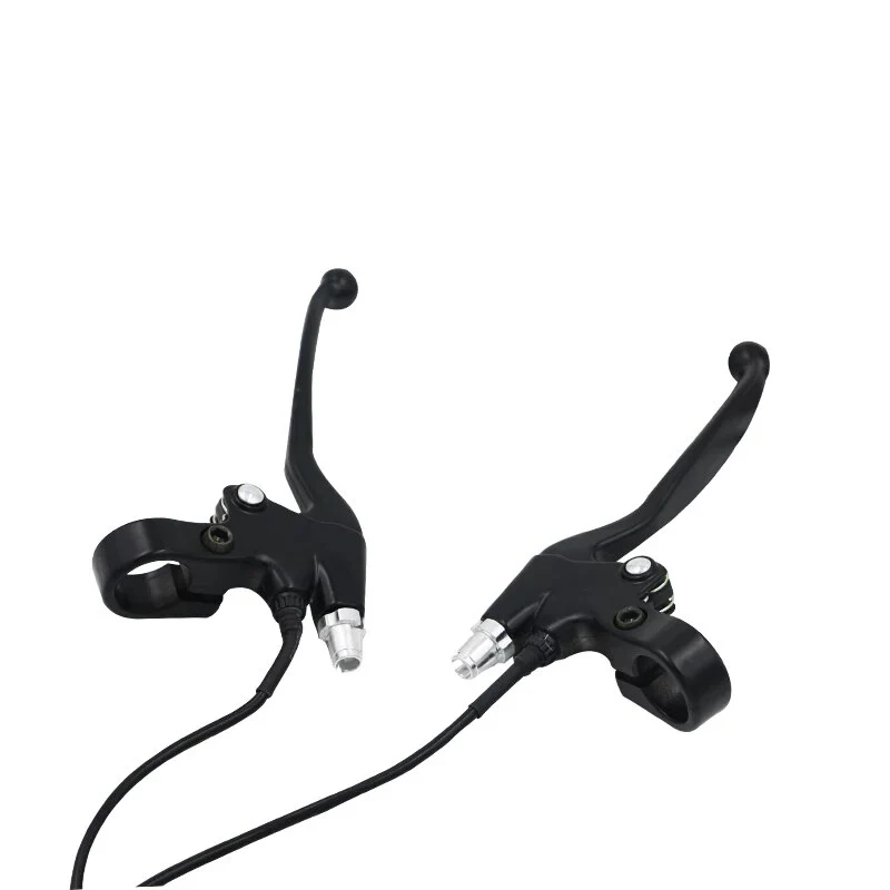 Minimotors Mechanical Brake Levers (Left + Right) w/ Soldered Screw On Brake Sensors, Bell