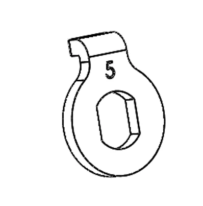 Minimotors Medium Arm Motor Axle Tab Washer 12mm