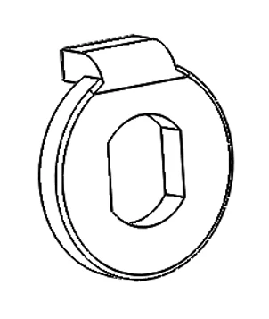 Minimotors Short Arm Motor Axle Tab Washer 12mm