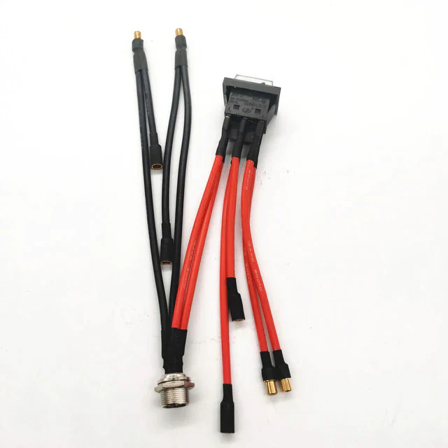 Minitmotors Master Switch w/ Range Extender Port Bent Wire